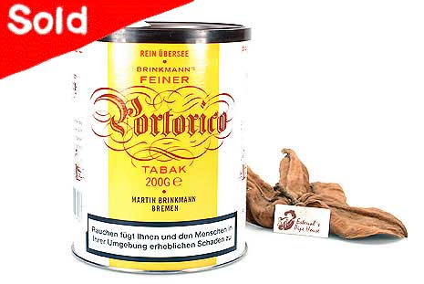 Martin Brinkmann Portorico Pipe tobacco 200g Tin